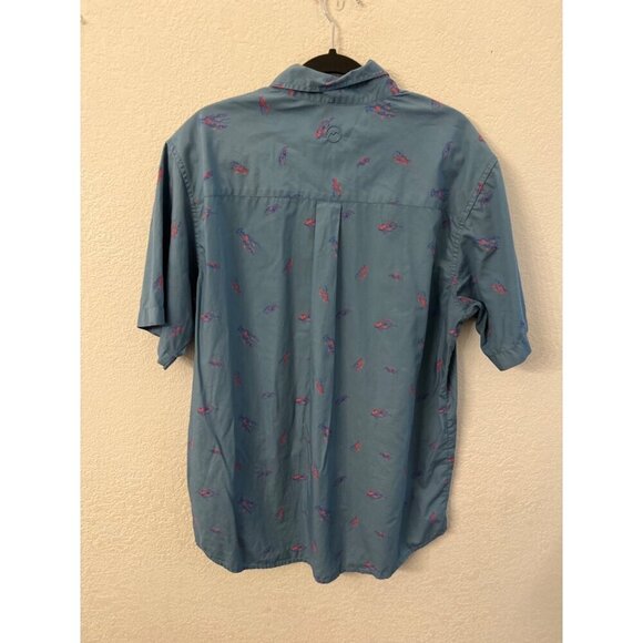 Magellan classic fit crawfish button down shirt mens size large - Picture 2 of 6